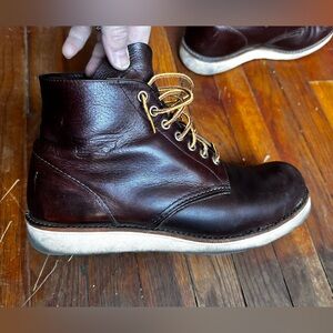 Red Wing 8196 Briar Oil Slick Leather Classic Round Toe Boot Size US 10 D